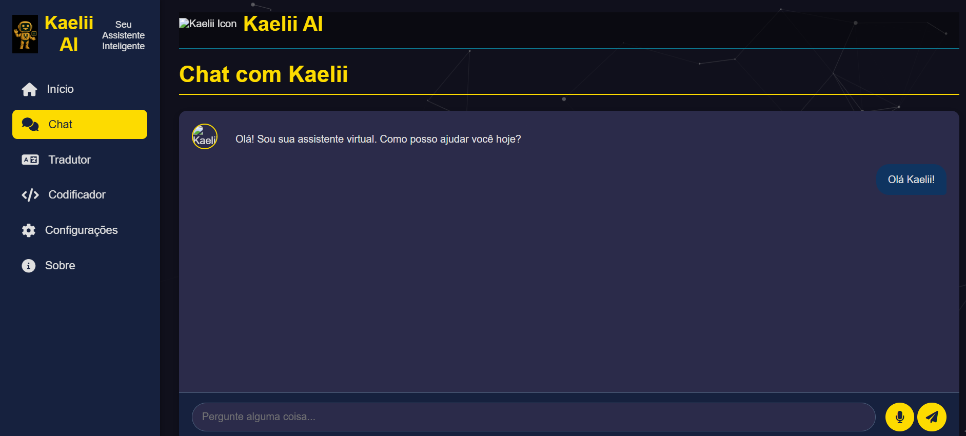 Representação da Kaelii IA